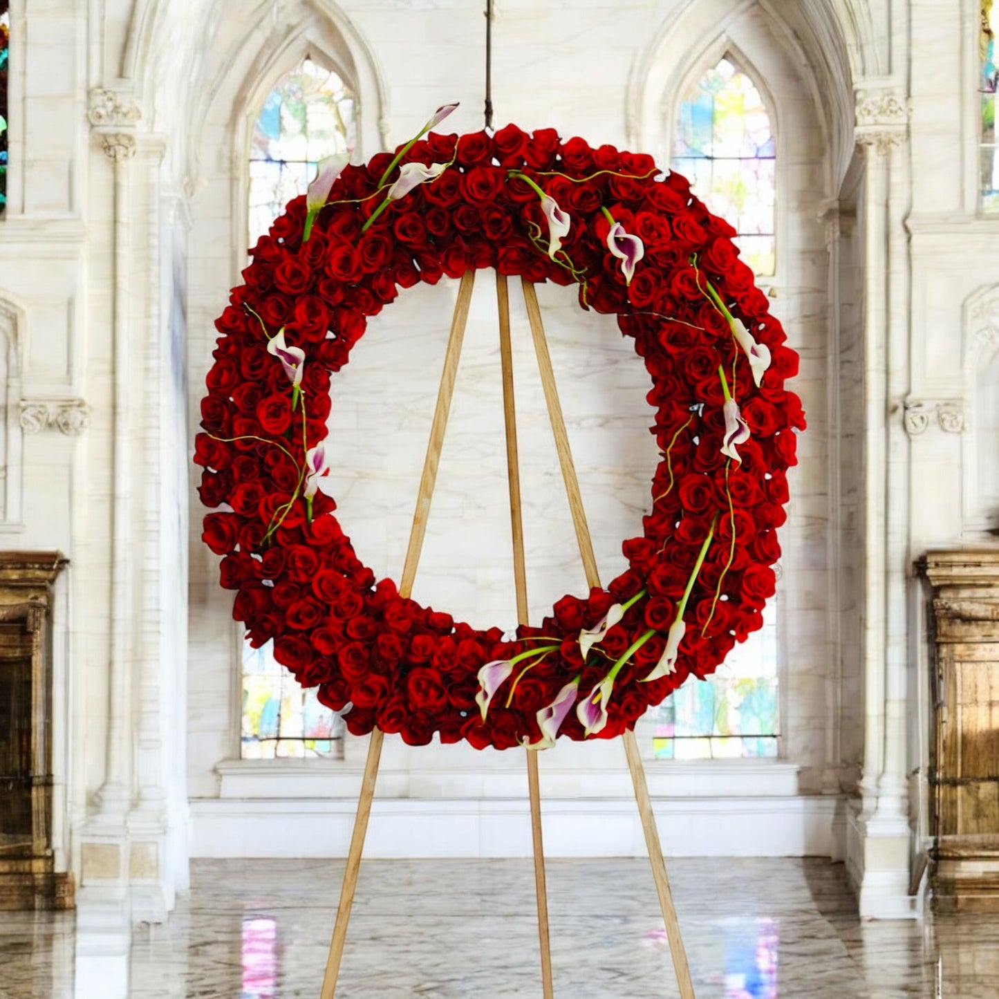 Standard Funeral Wreath (004)