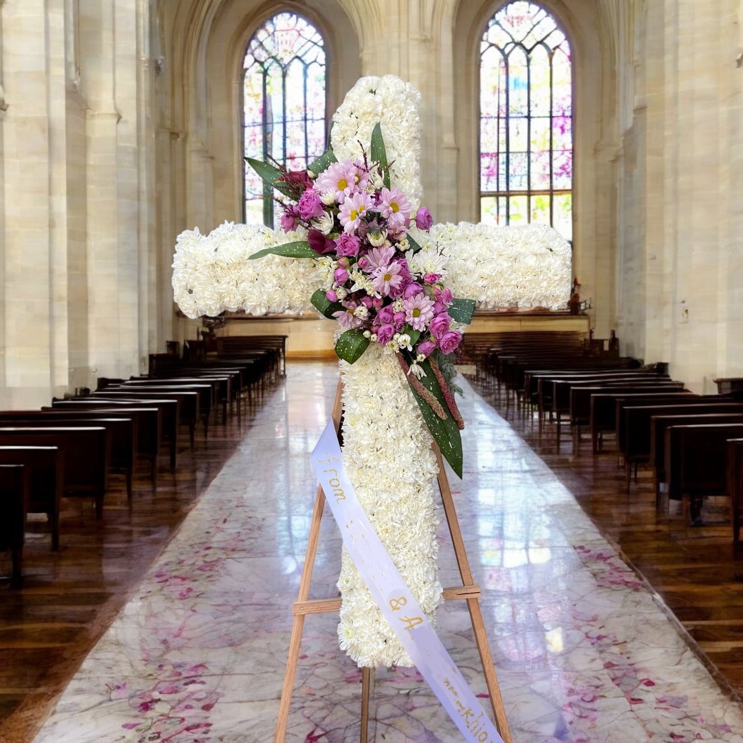 Standard Funeral Cross #003