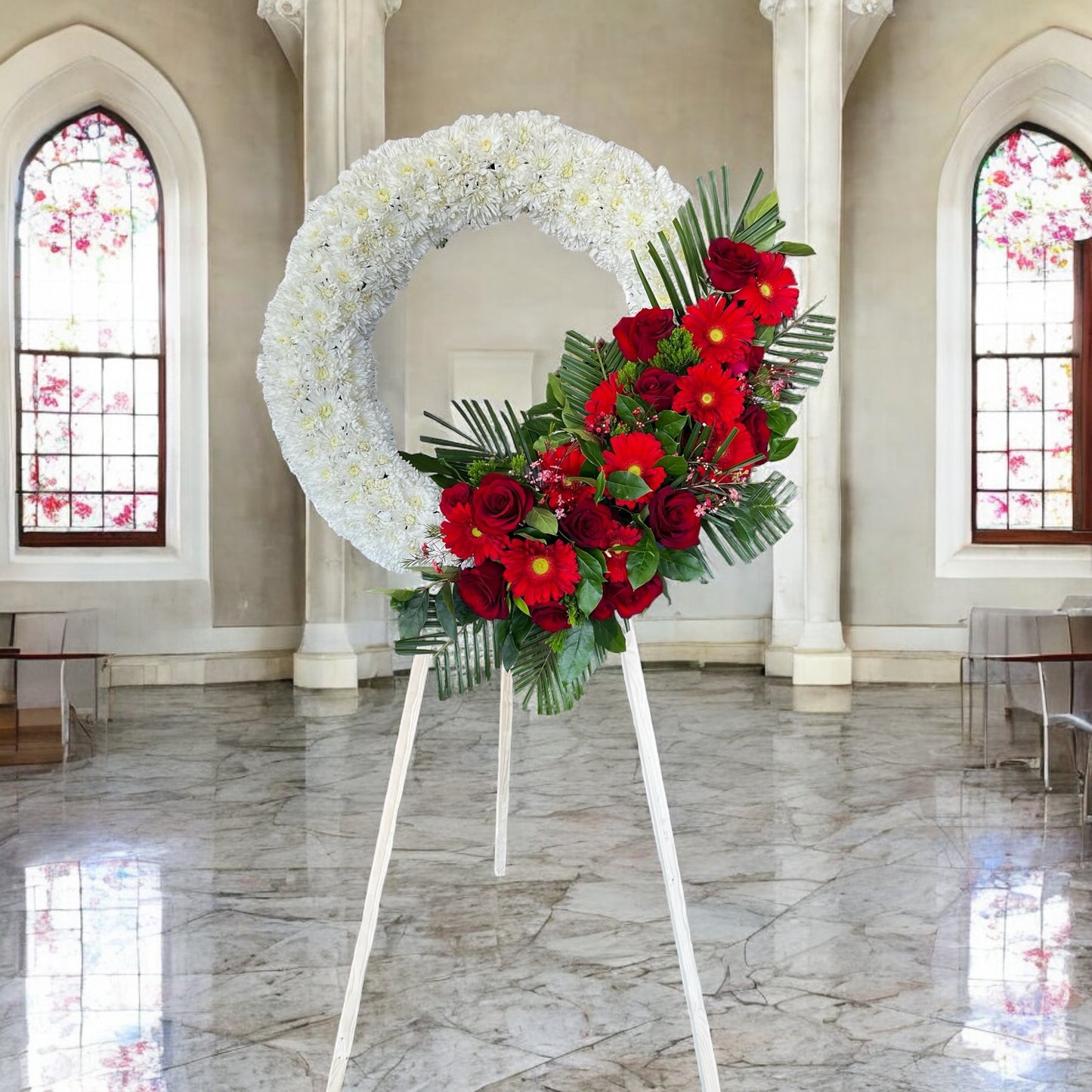 Standard Funeral Wreath (034)