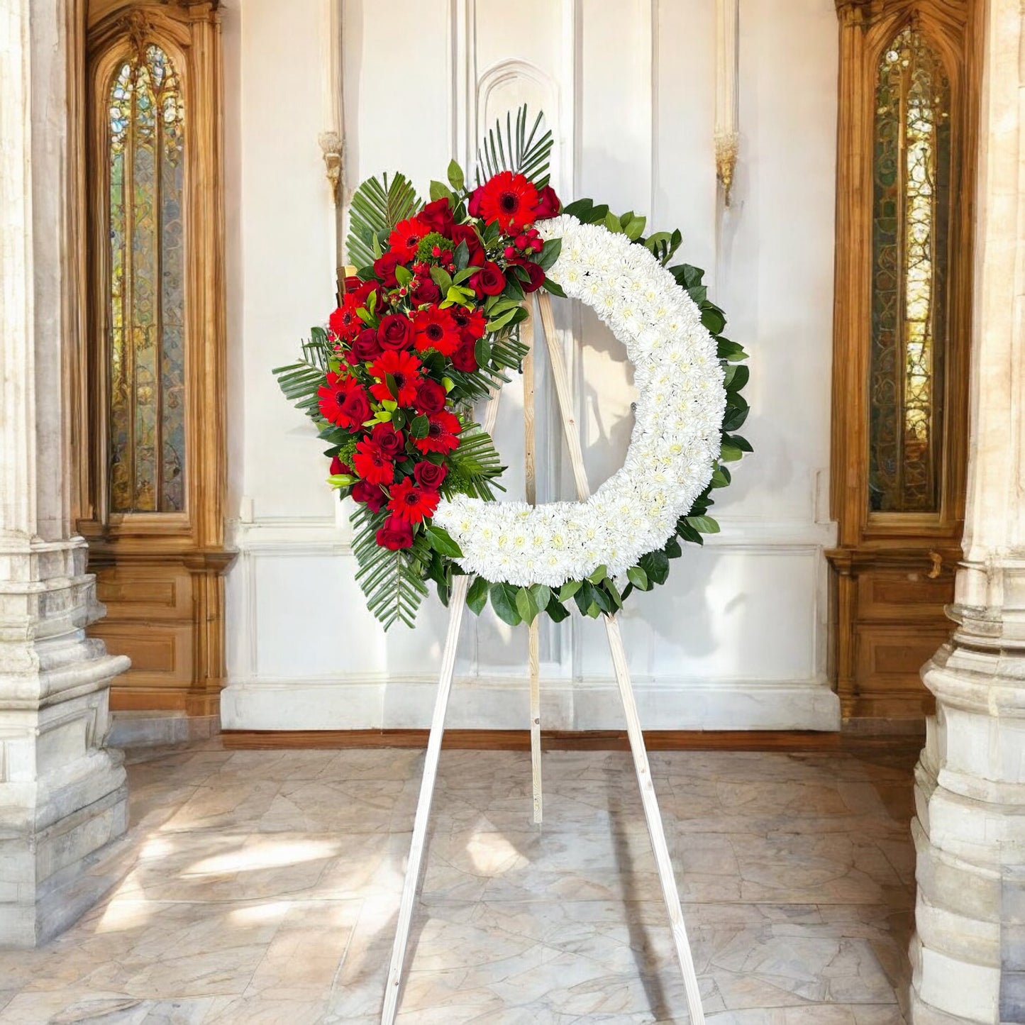 Standard Funeral Wreath (033)