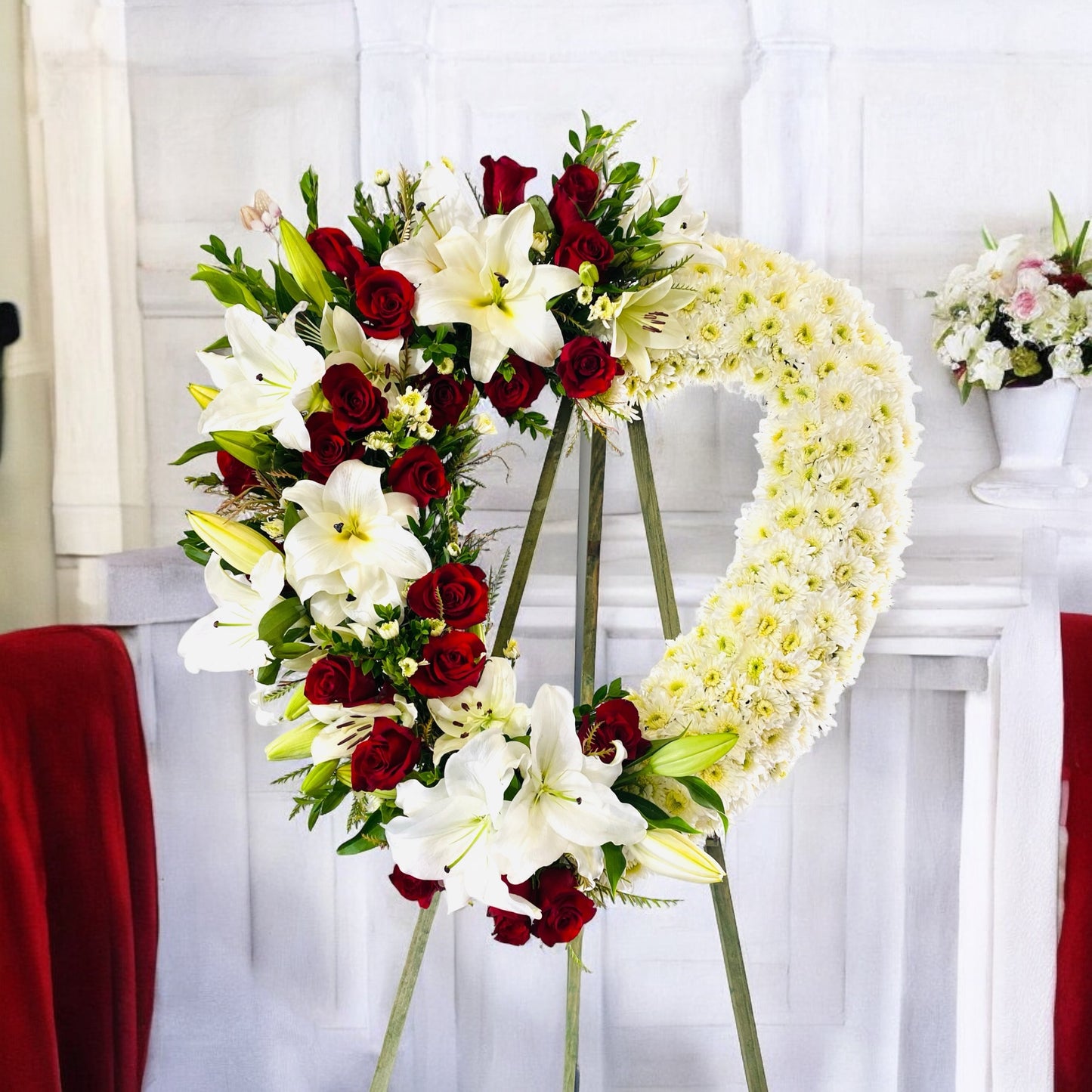 Standard Funeral Heart (031)