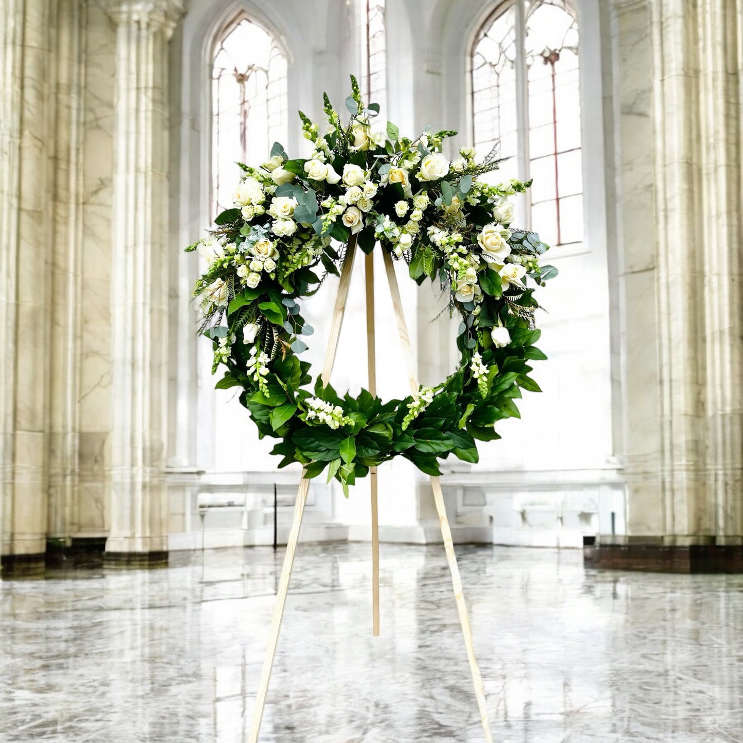 Standard Funeral Wreath (027)