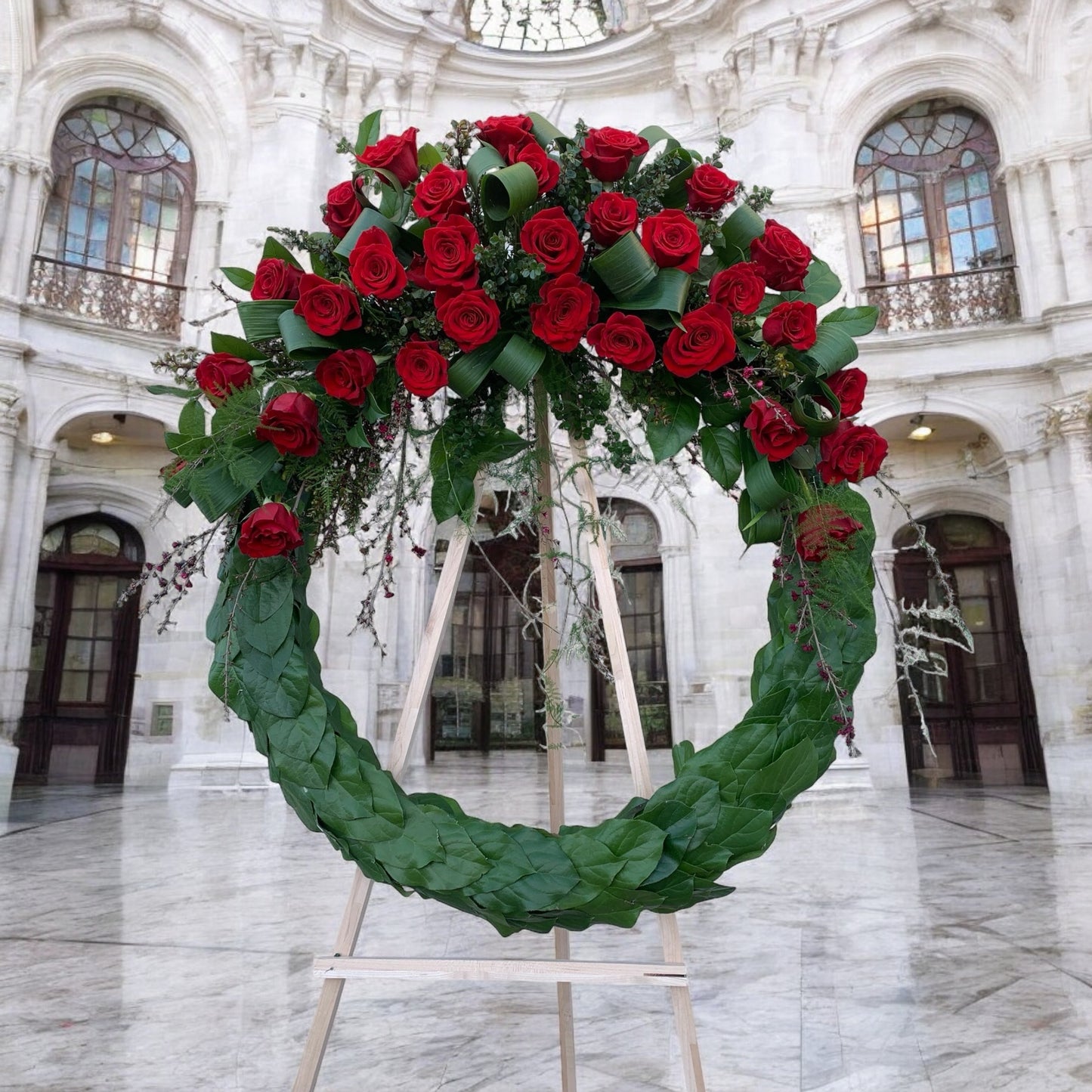 Standard Funeral Wreath (024)