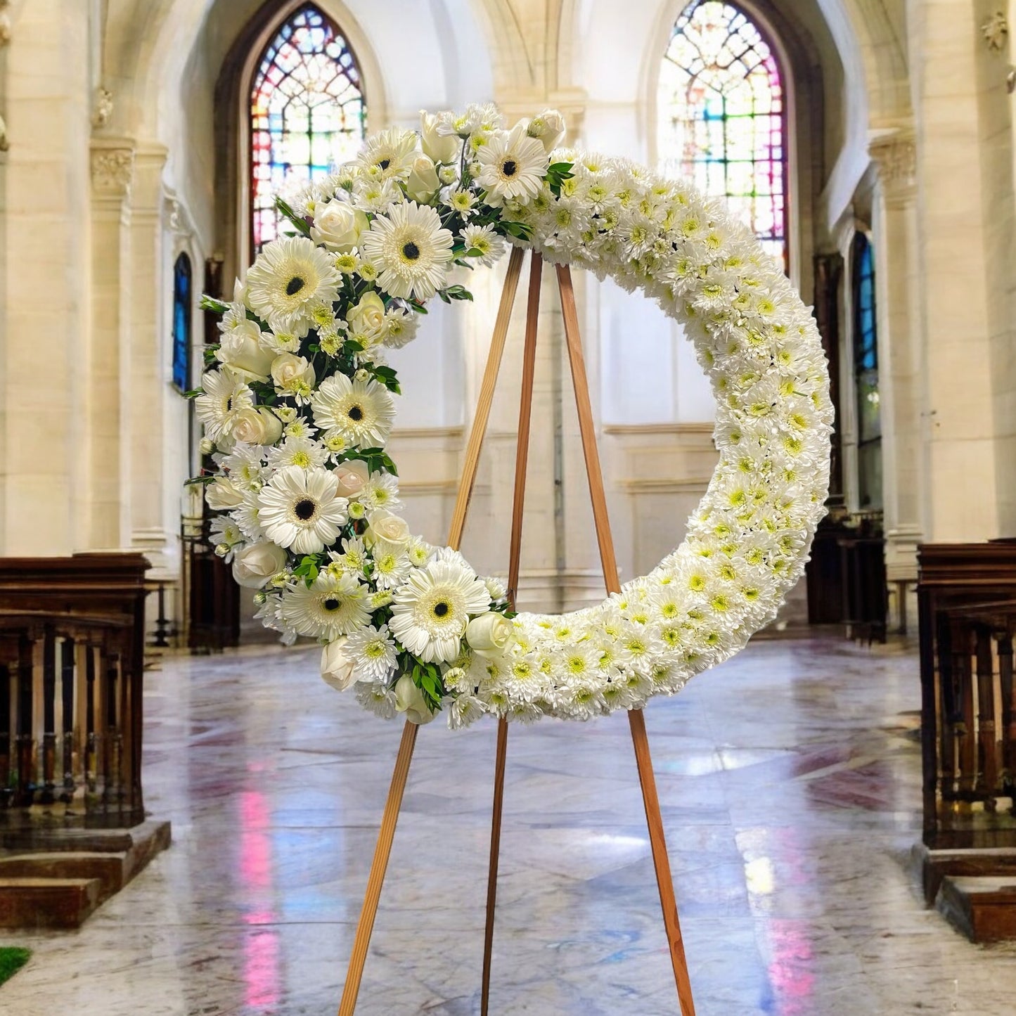 Standard Funeral Wreath (023)