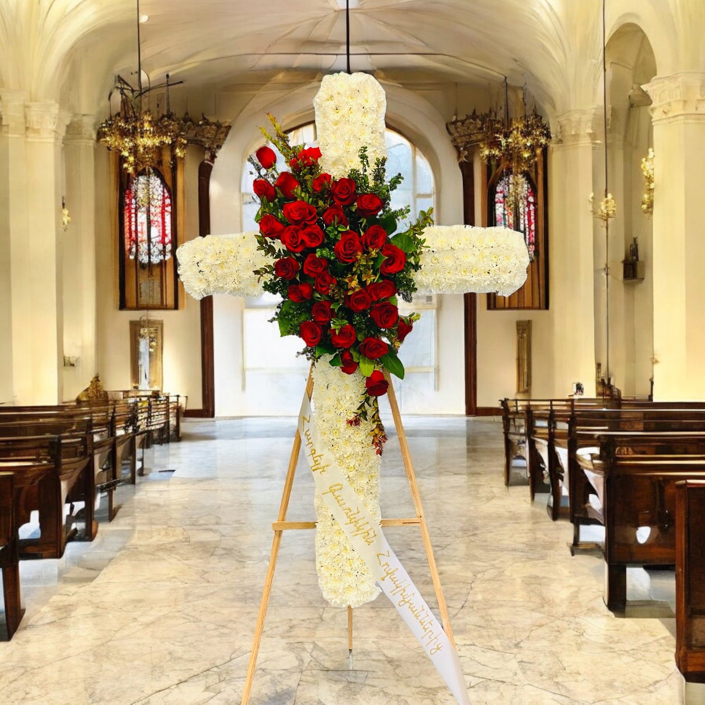 Standard Funeral Cross (018)