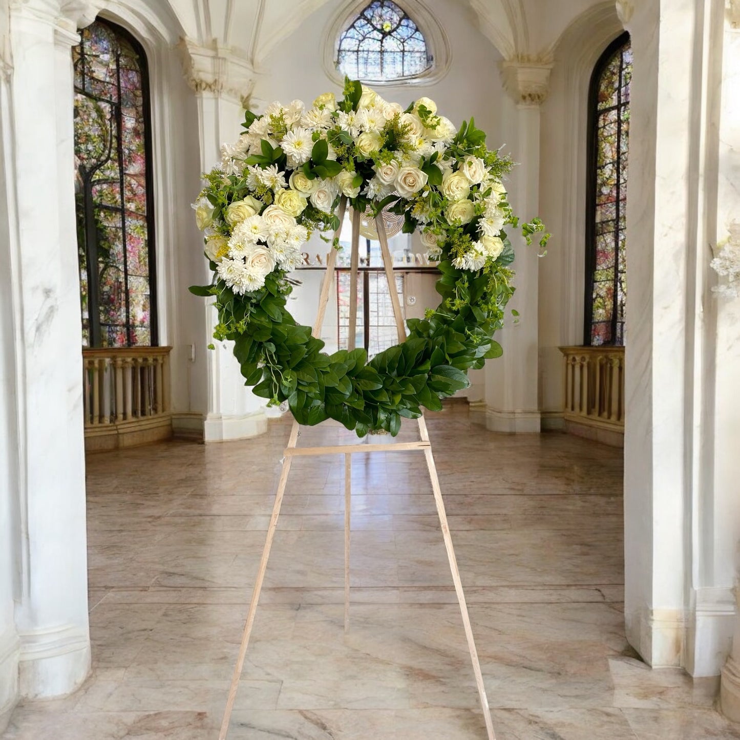 Standard Funeral Wreath (014)