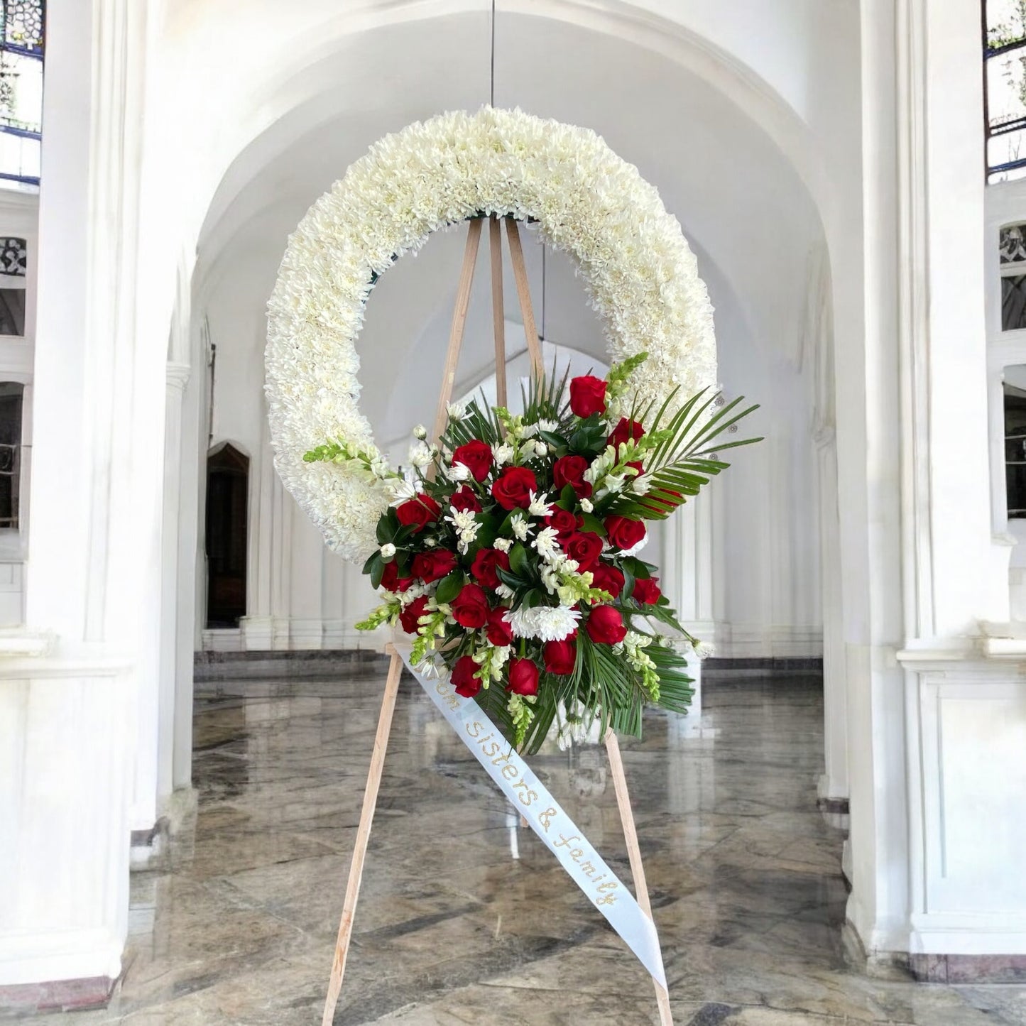 Standard Funeral Wreath (013)