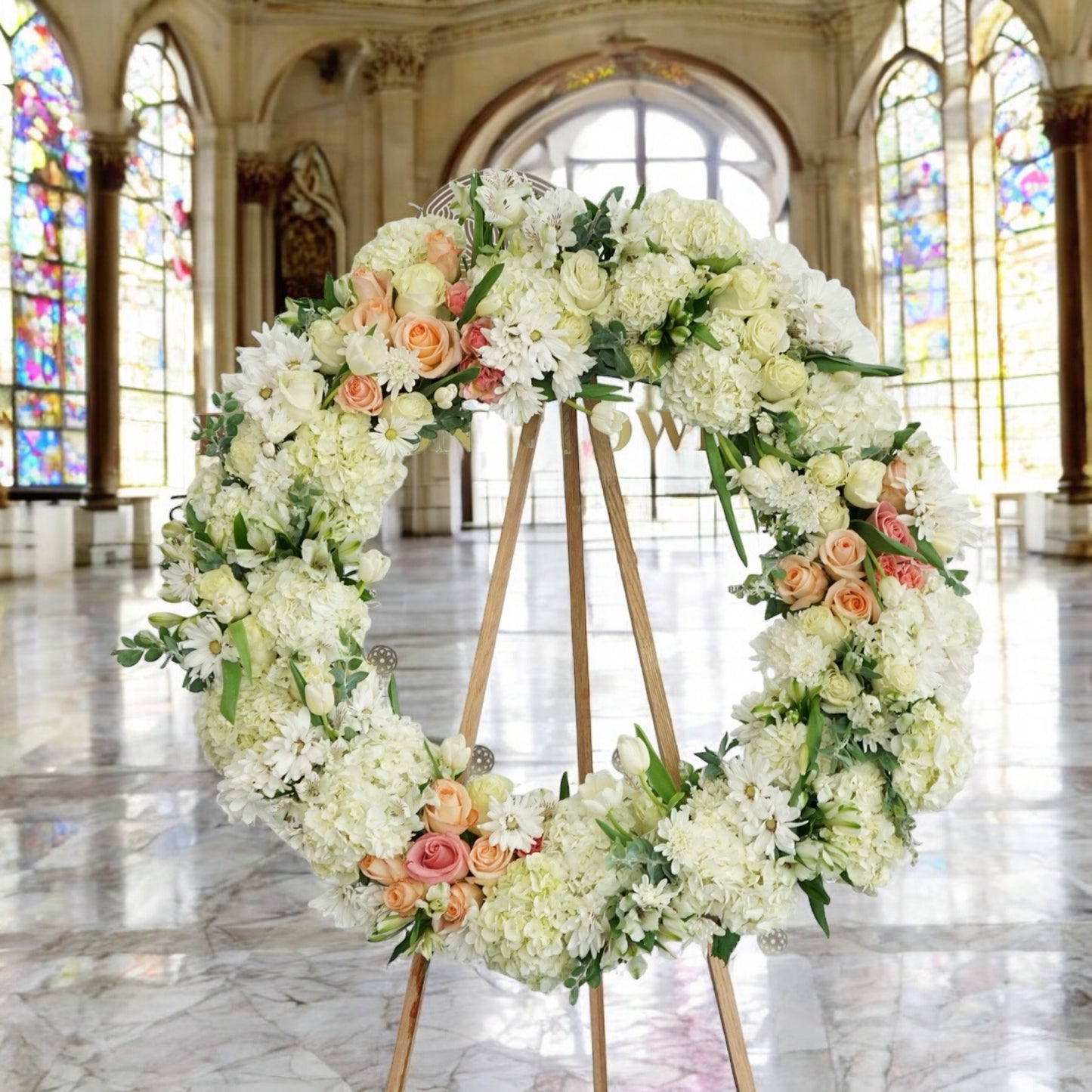 Standard Funeral Wreath 010