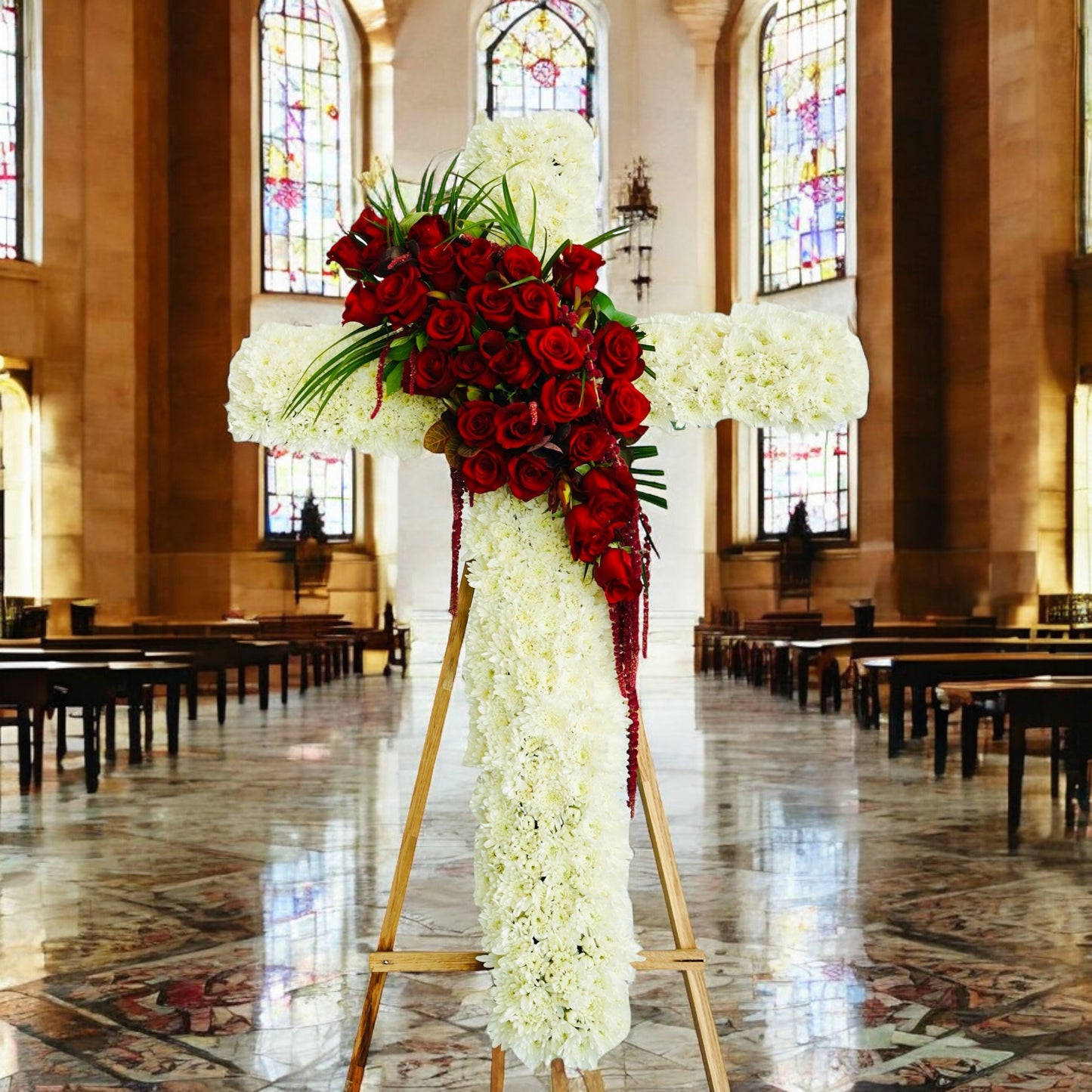Standard Funeral Cross (006)