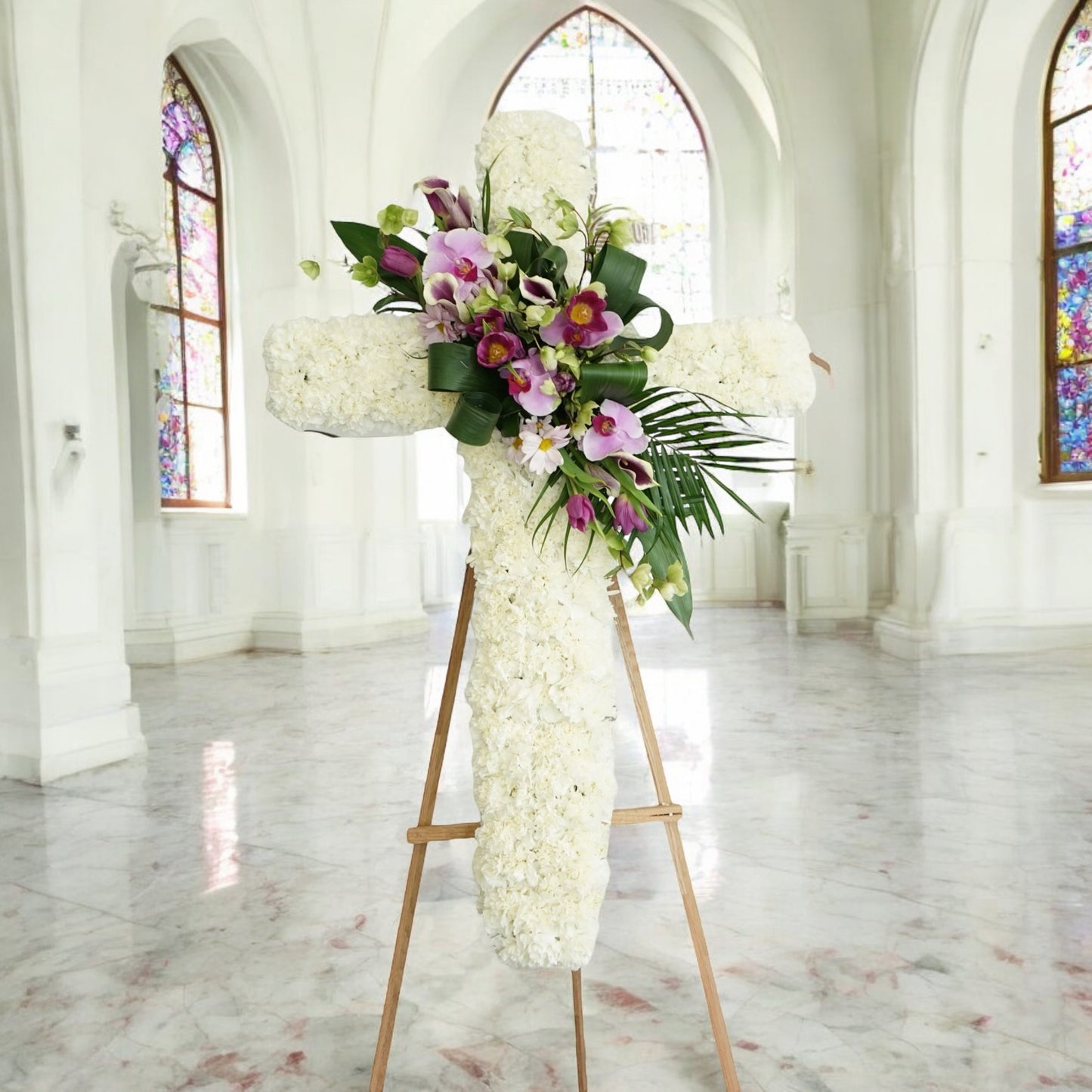 Standard Funeral Cross (005)