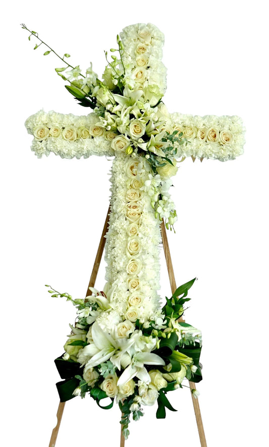 Standard Funeral Cross (008)