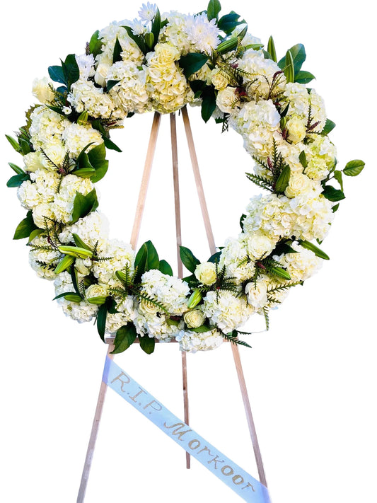 Standard Funeral Wreath (017)