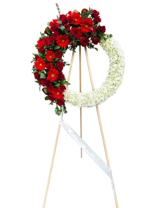 Standard Funeral Wreath (021)